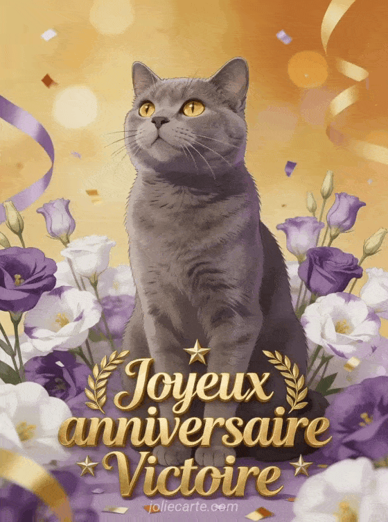 Joyeux anniversaire Victoire - Joyeux anniversaire victoire image