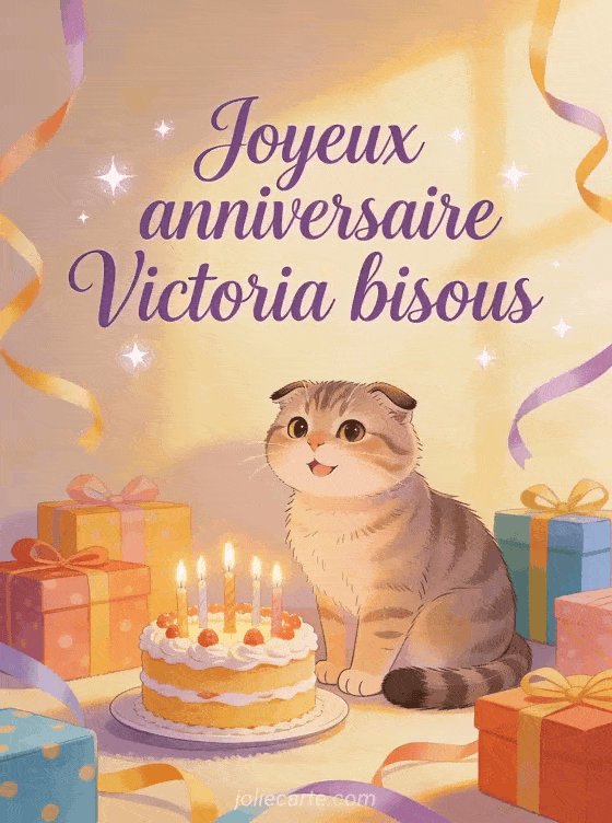 Joyeux anniversaire Victoria - Joyeux anniversaire victoria bisous