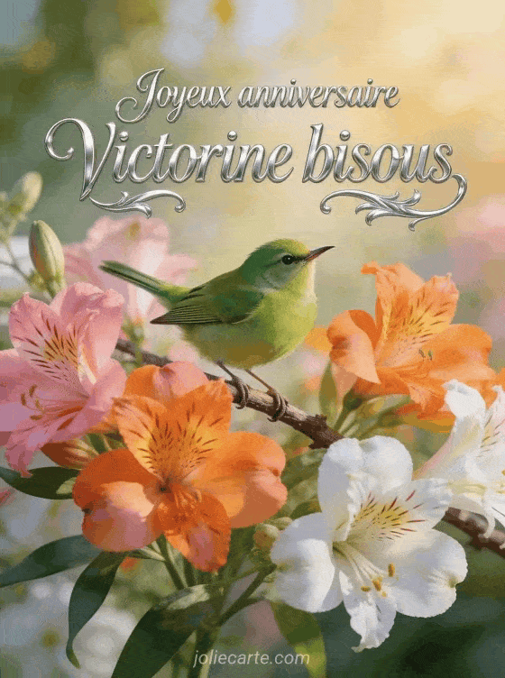 Joyeux anniversaire Victorine - Joyeux anniversaire victorine bisous