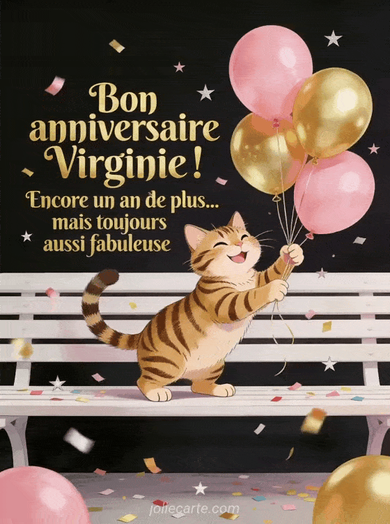 Joyeux anniversaire Virginie - Bon anniversaire virginie