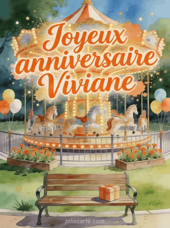 Joyeux anniversaire Viviane - Joyeux anniversaire viviane fille
