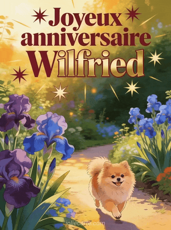 Joyeux anniversaire Wilfried - Joyeux anniversaire wilfried fleurs