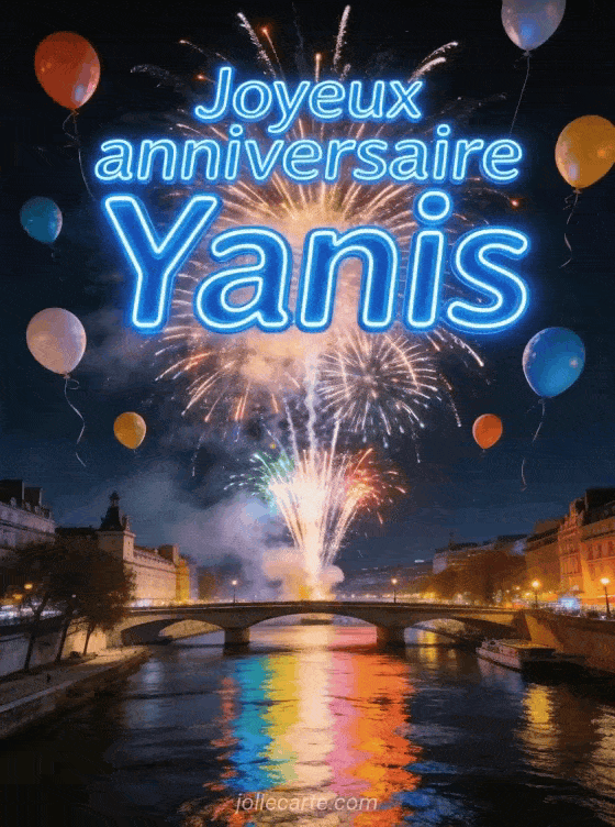 Joyeux anniversaire Yanis - Joyeux anniversaire yanis image
