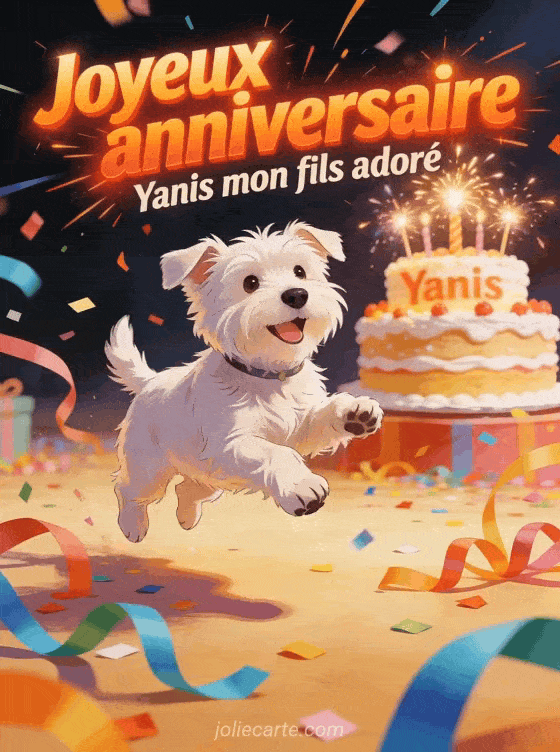 Joyeux anniversaire Yanis - Joyeux anniversaire yanis mon fils