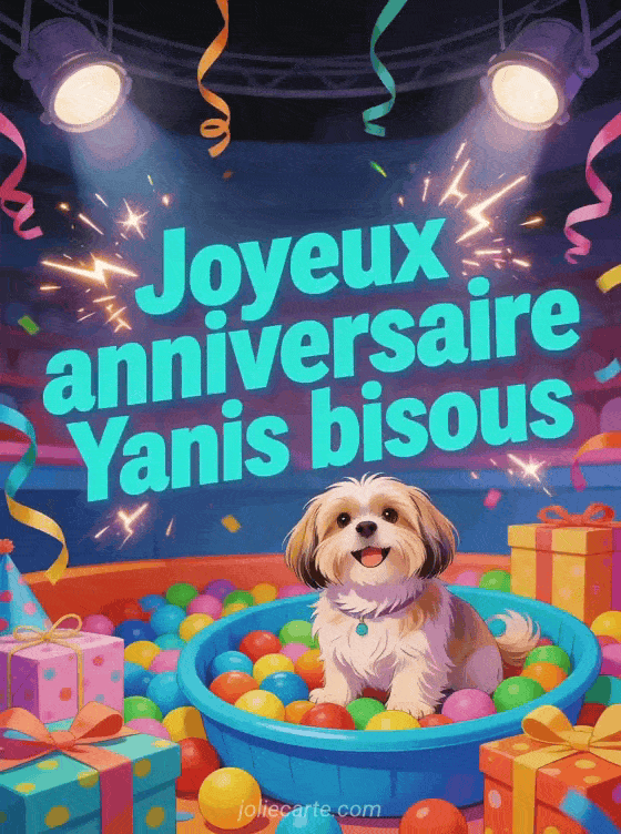 Joyeux anniversaire Yanis - Joyeux anniversaire yanis bisous