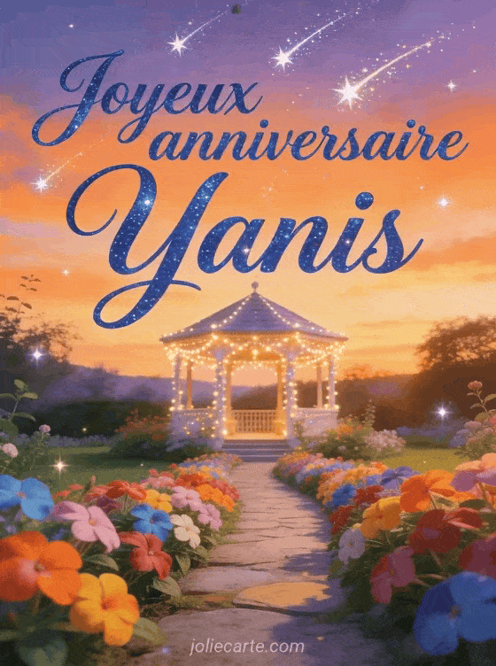 Joyeux anniversaire Yanis - Joyeux anniversaire yanis fleurs