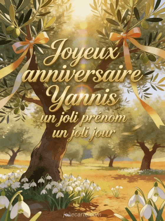 Joyeux anniversaire Yannis - Joyeux anniversaire yannis image