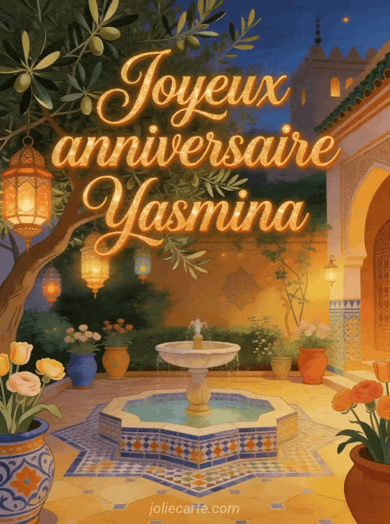 Joyeux anniversaire Yasmina - Joyeux anniversaire yasmina gif