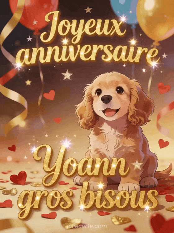 Joyeux anniversaire Yoann - Joyeux anniversaire yoann gros bisous