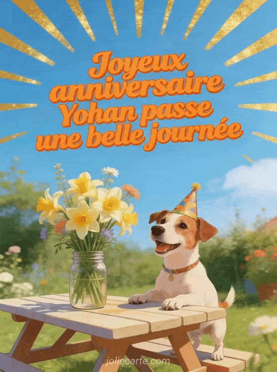 Joyeux anniversaire Yohan - Joyeux anniversaire yohan gif anime