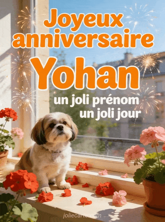 Joyeux anniversaire Yohan - Joyeux anniversaire yohan image