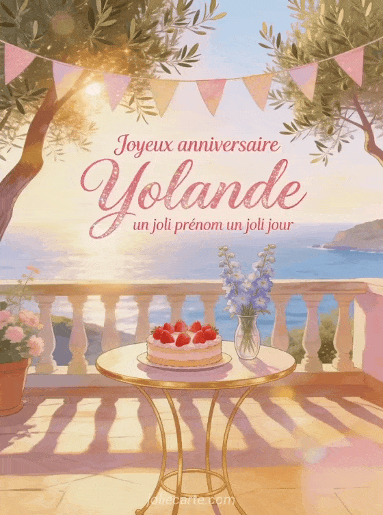 Joyeux anniversaire Yolande - Joyeux anniversaire yolande image
