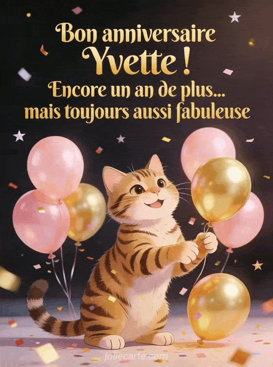 Joyeux anniversaire Yvette - Bon anniversaire yvette