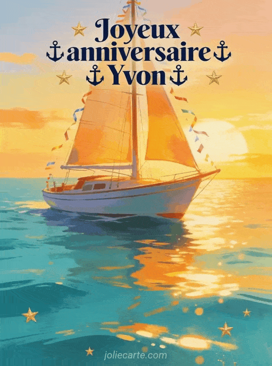 Joyeux anniversaire Yvon - Joyeux anniversaire yvon image