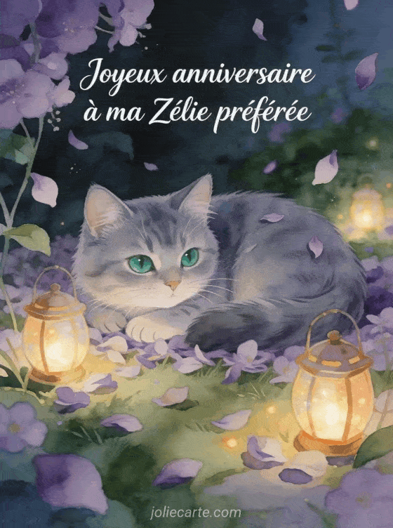 Joyeux anniversaire Zélie - Joyeux anniversaire zelie gif